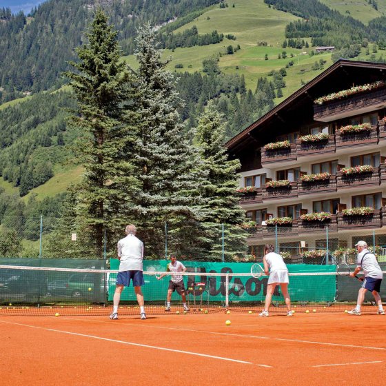 rauris tennishotel salzburger land gruppen trainer